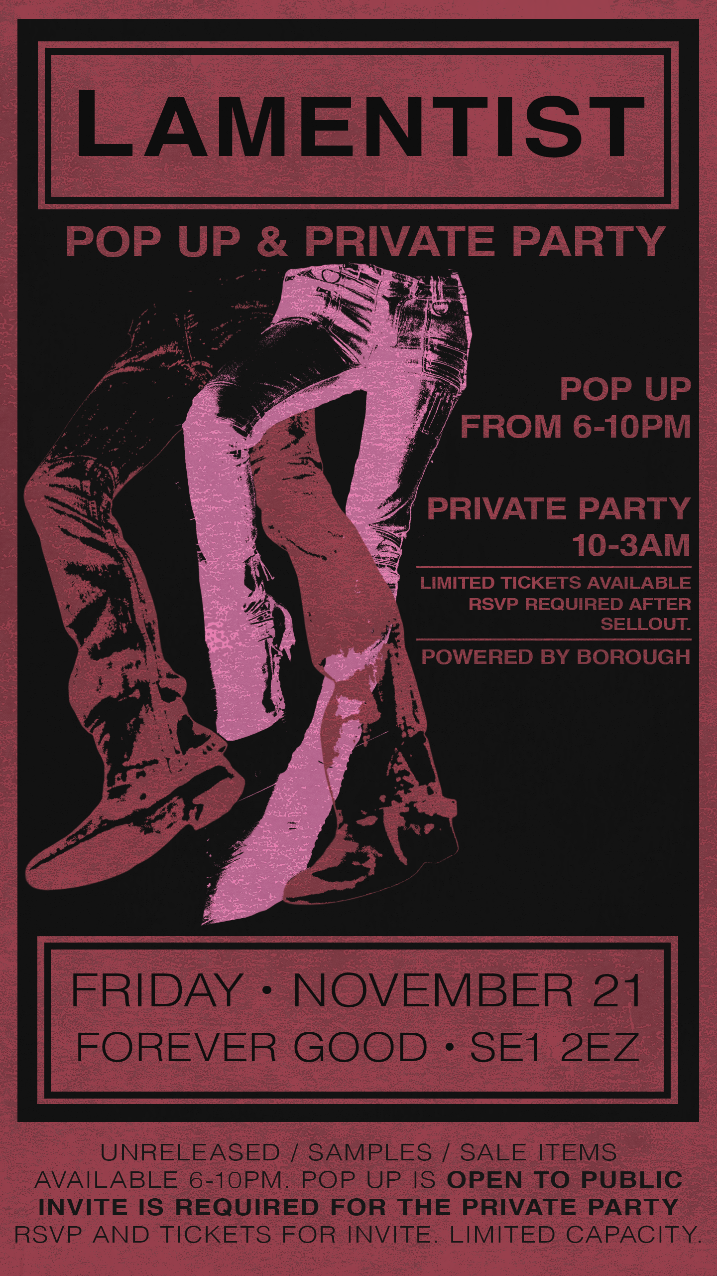 Lamentist Private Party Ticket