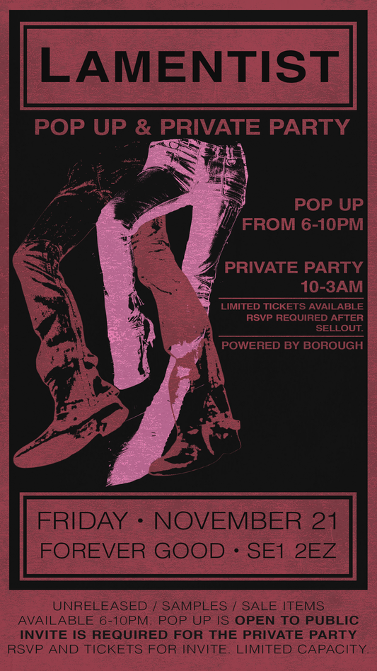 Lamentist Private Party Ticket